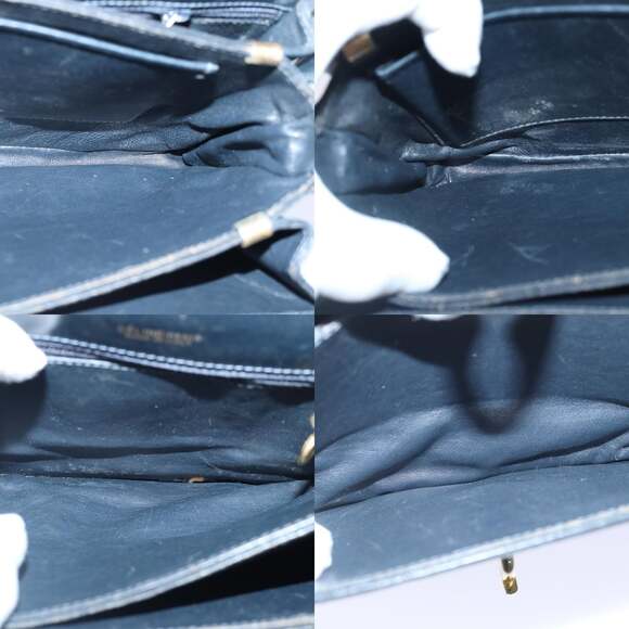 CELINE C Saluki Shoulder Bag Navy - Picture 12 of 13